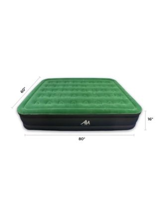 Nature Nest Portable Blow Up Queen Air Mattress with Built-In / Detachable Pump