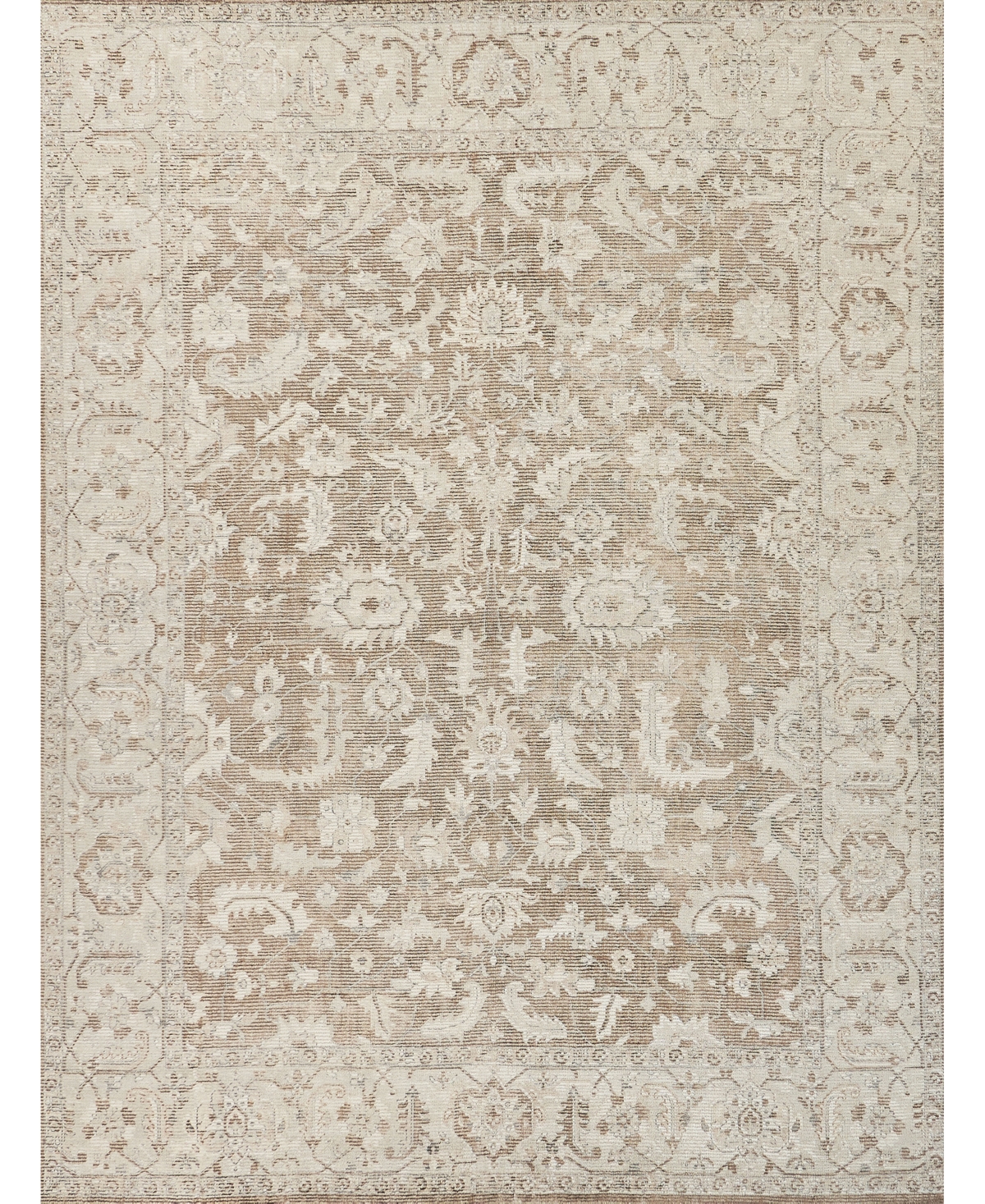 Exquisite Rugs Tuscany 4106 6'x9' Area Rug In Brown