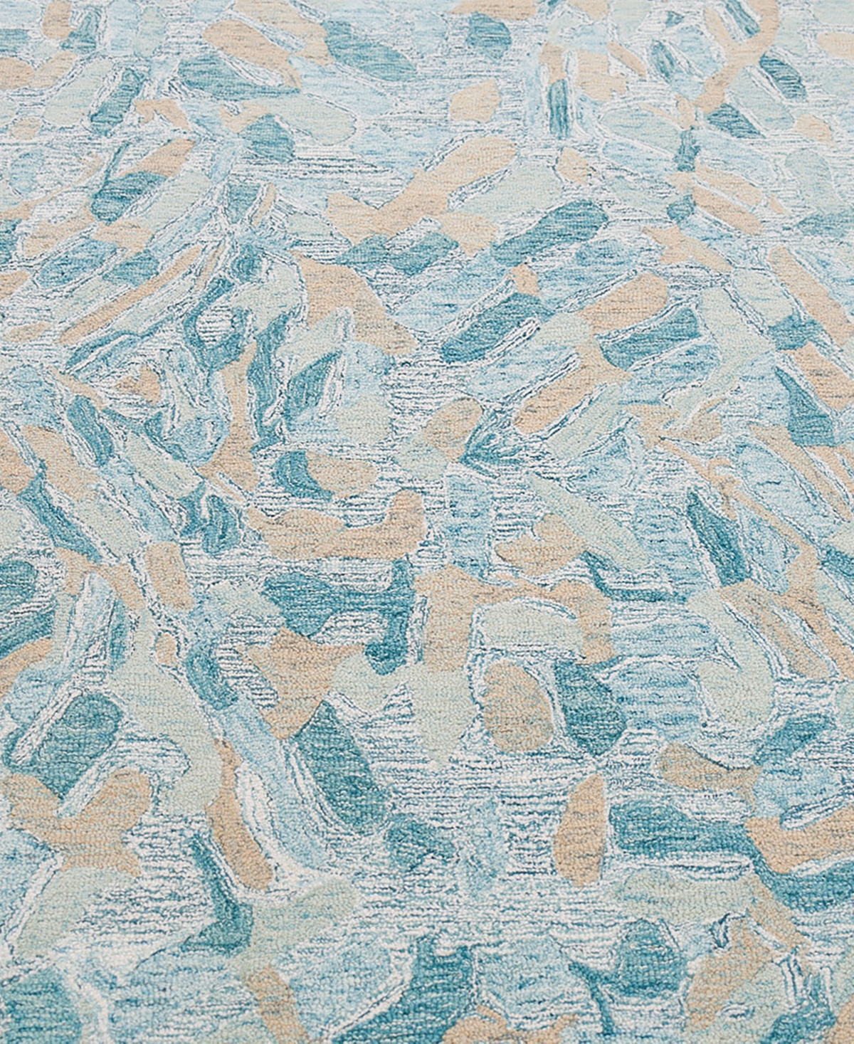 Exquisite Rugs Botanica 6809 Area Rug, 5' X 8' In Turquoise