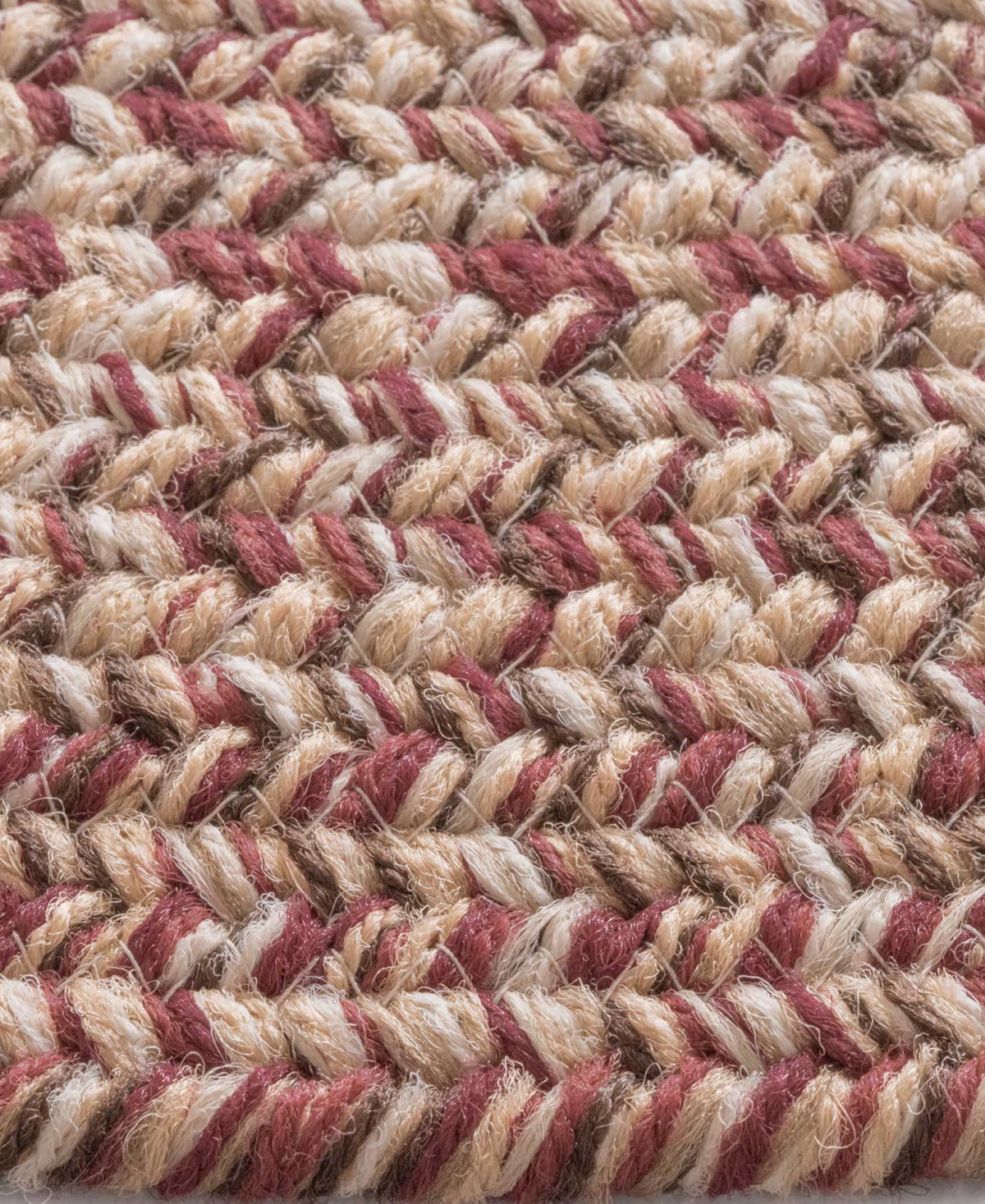 Capel Stockton 0224 5'6"x5'6" Round Area Rug In Red