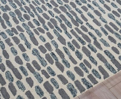 Exquisite Rugs Ink Blot 6310 Rug Collection In Black,gray