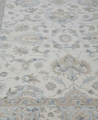 Exquisite Rugs Marietta Oushak 6878 Rug Collection In Ivory,mist