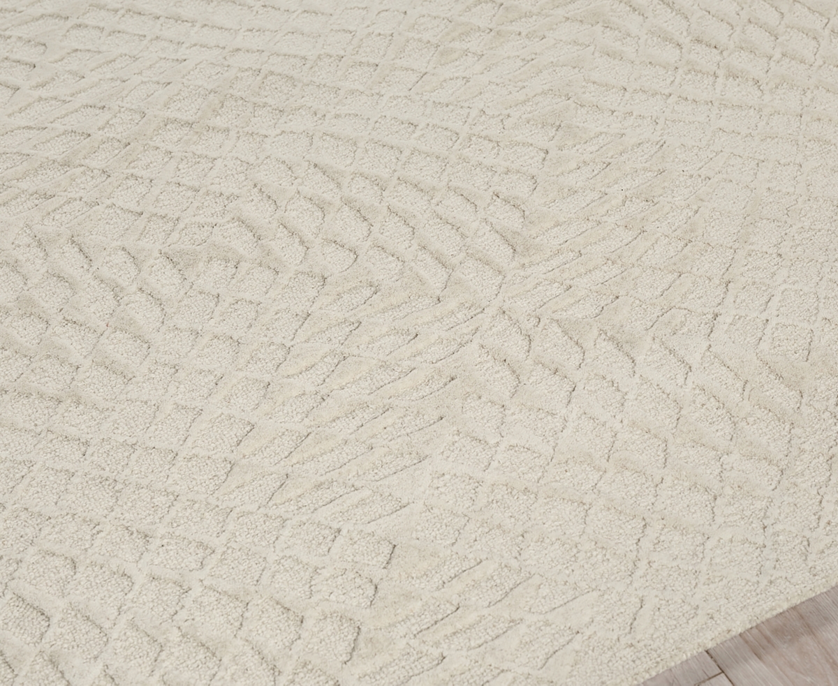 Exquisite Rugs Sandro 7149 6'x9' Area Rug In Ivory