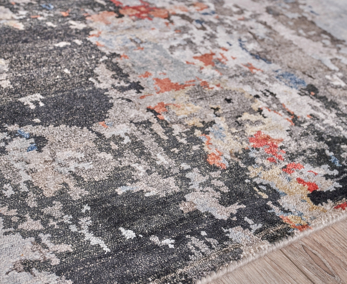 Exquisite Rugs Laureno 4022 4'x6' Area Rug In Blue,gray
