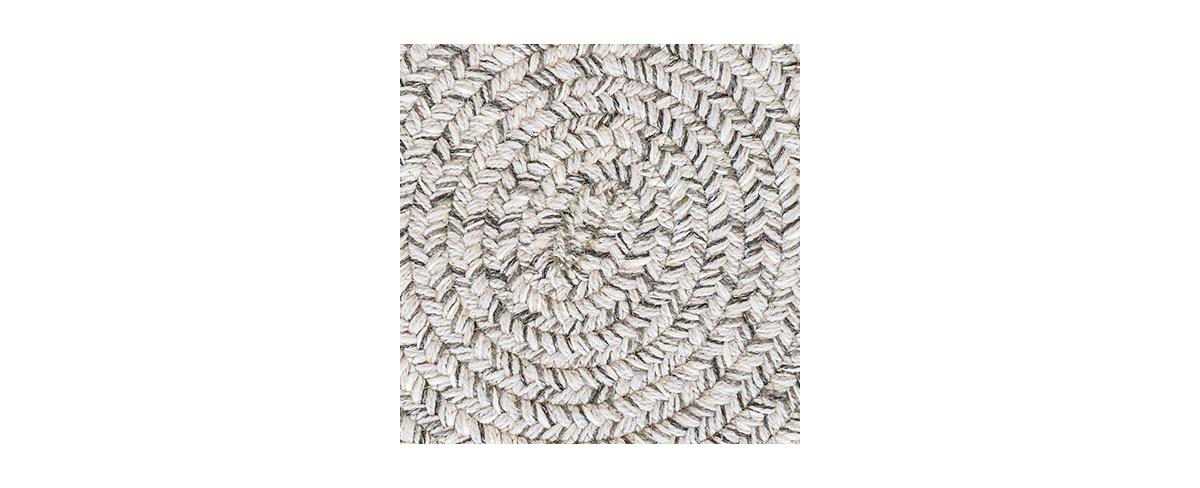 Capel Stockton 0224 5'6"x5'6" Round Area Rug In Light Gray