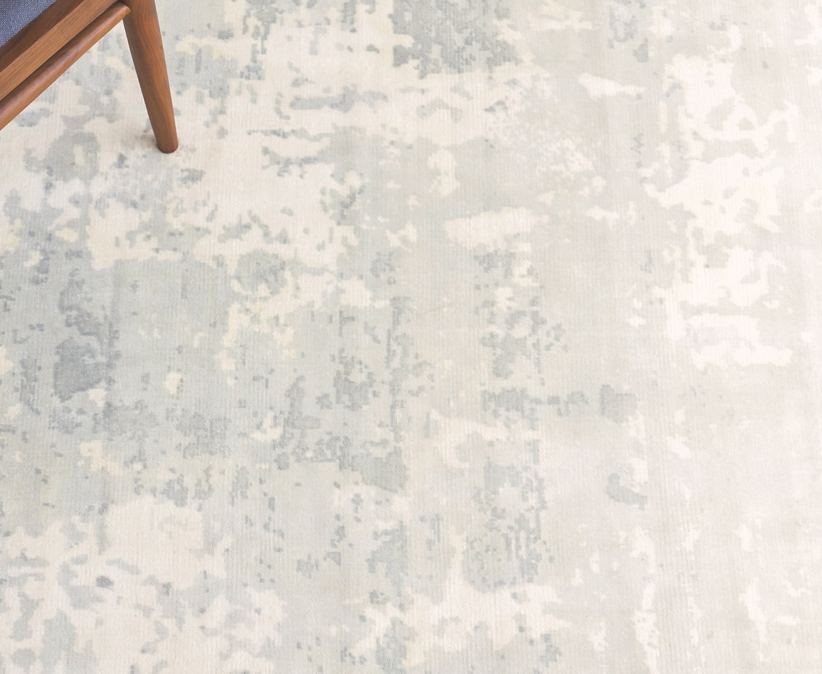 Exquisite Rugs Koda 3710 8'x10' Area Rug In Silver