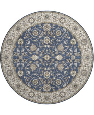 Hatay Washable HY1 8'x8' Round Area Rug