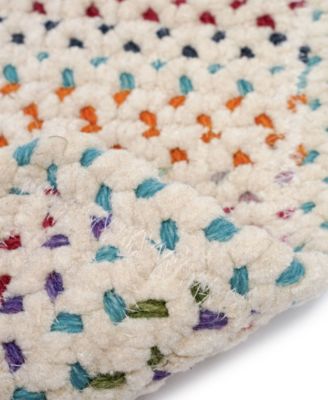 Dramatic Static 0027 2'x8' Runner Area Rug