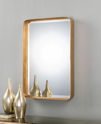 Uttermost - Antiqued Gold-Leaf Crofton Mirror