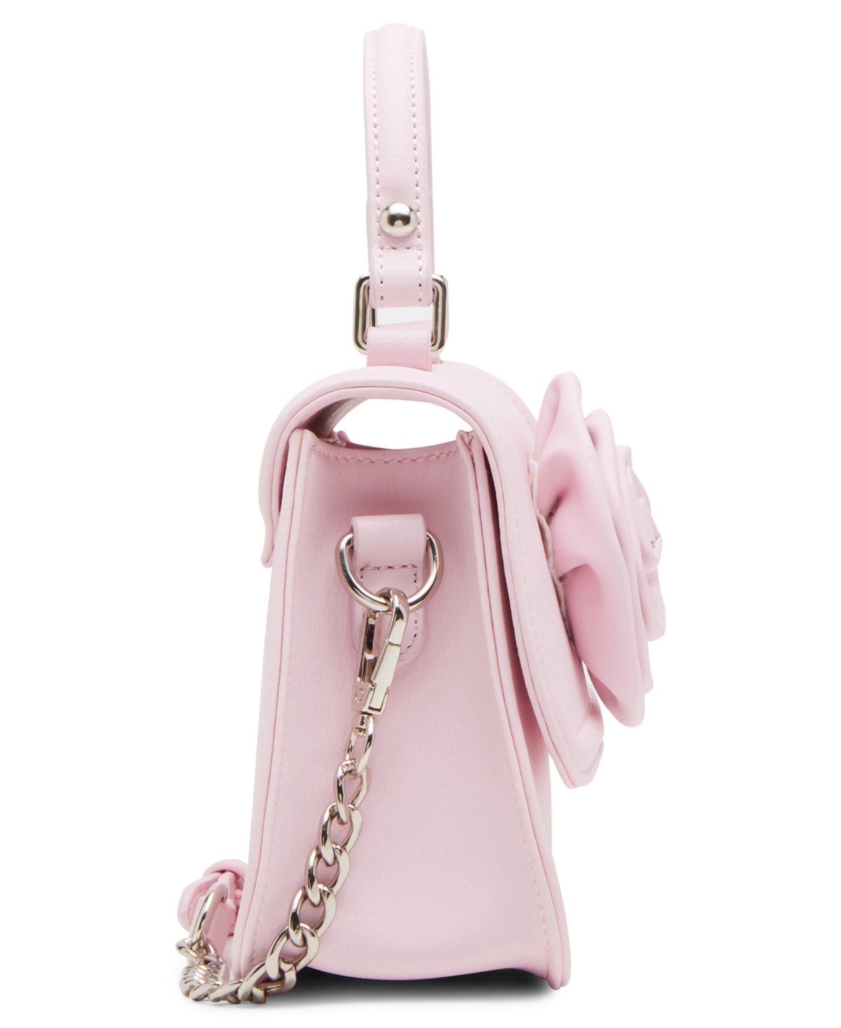 Madden Girl Rose with Rosette Top Handle Satchel Bag