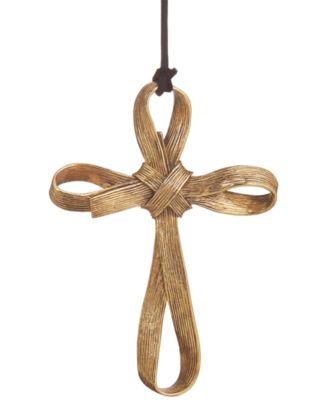 Michael Aram - Antique Gold-Tone Palm Cross Ornament