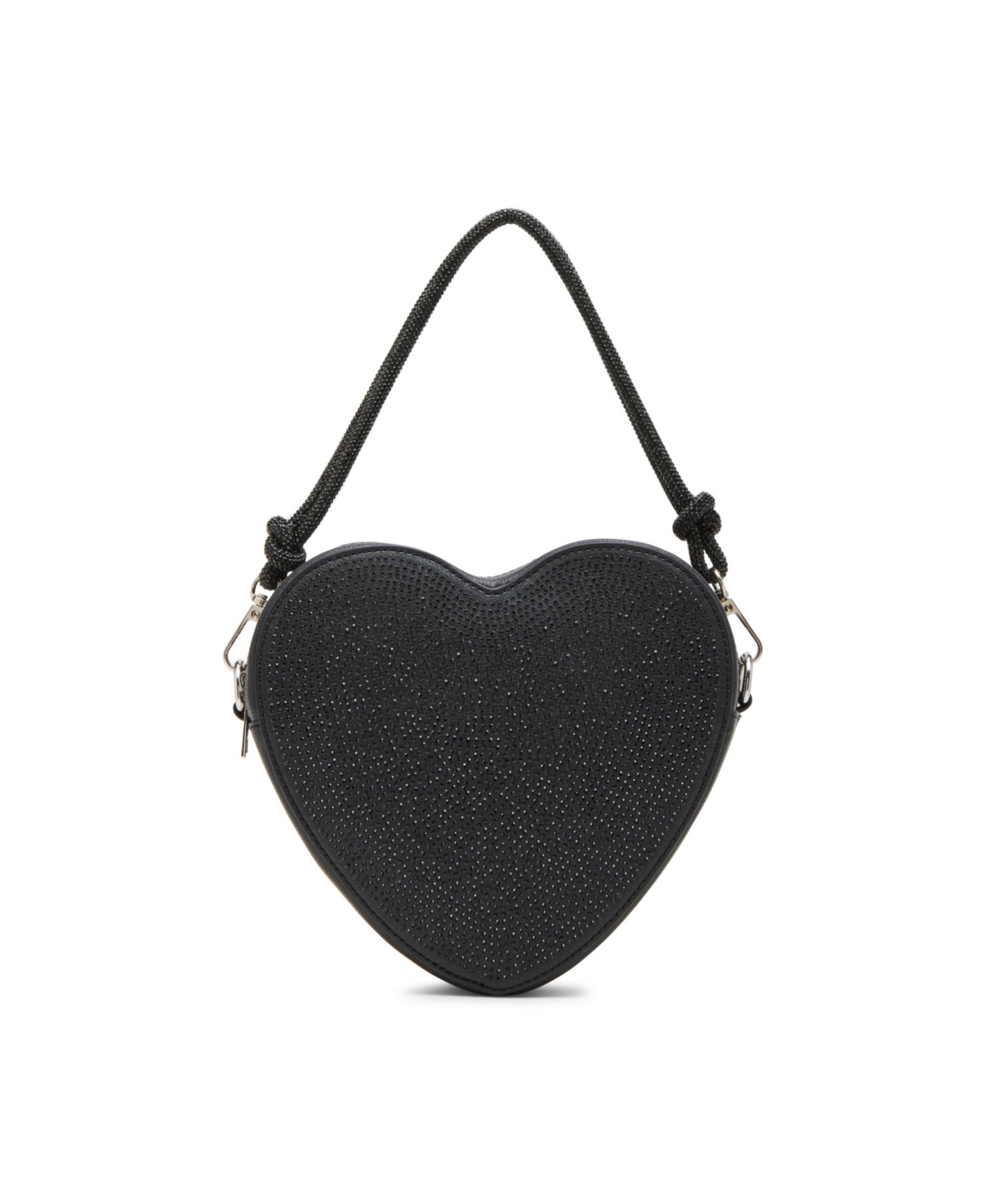Madden Girl Gia Heart with Rhinestones Crossbody Bag