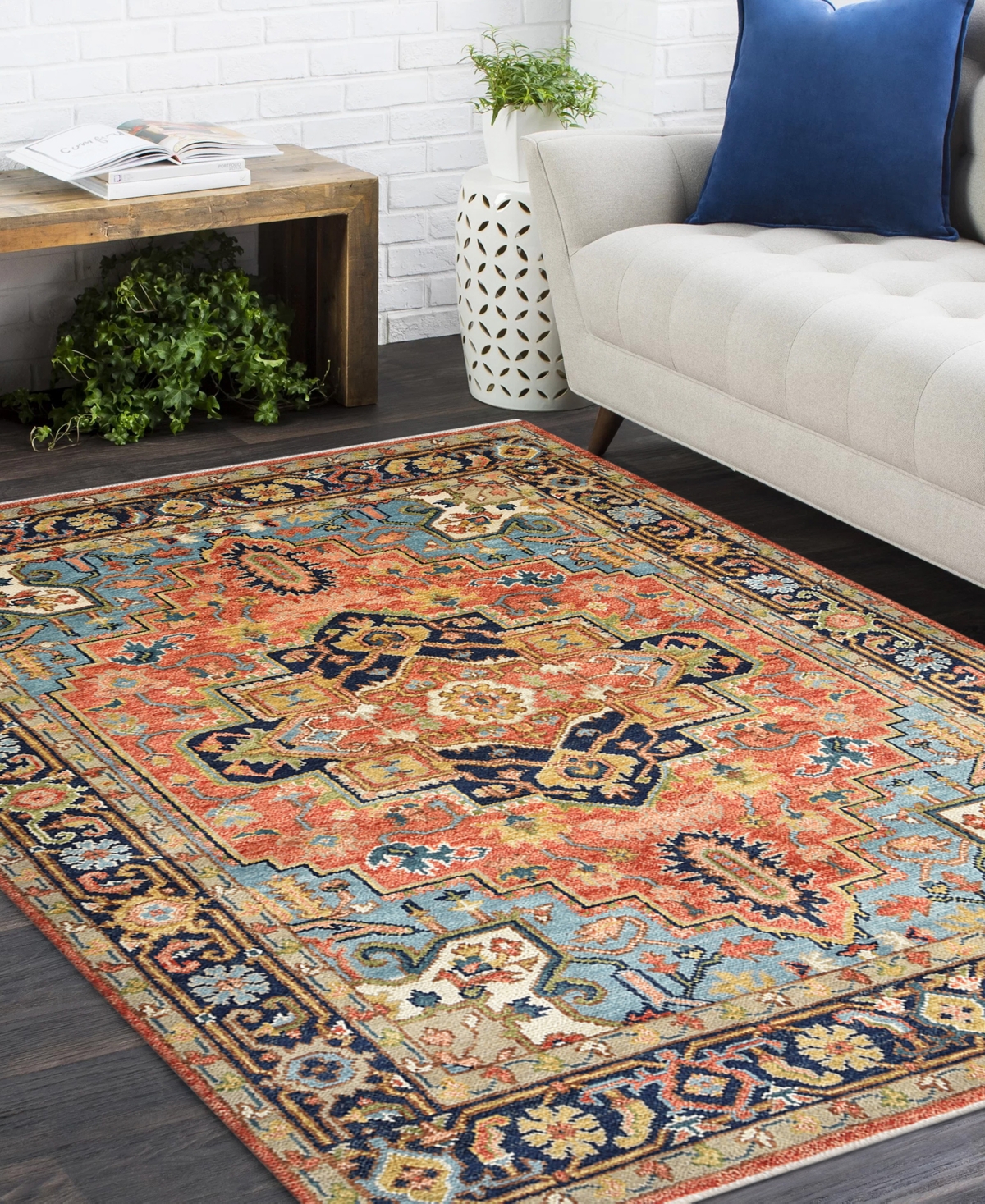 Timeless Rug Designs Miranda S3363 10'x14' Area Rug In Multi