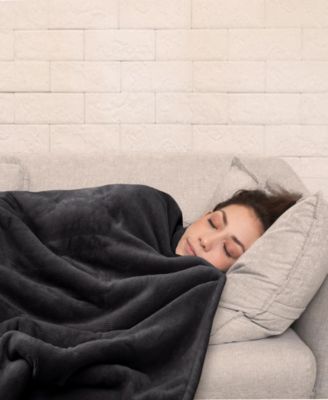 Heated Flannel Blanket, King