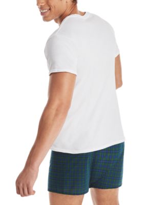 Men's 5-Pk. Ultimate&reg; FreshIQ&reg; Tartan Print Woven Boxers