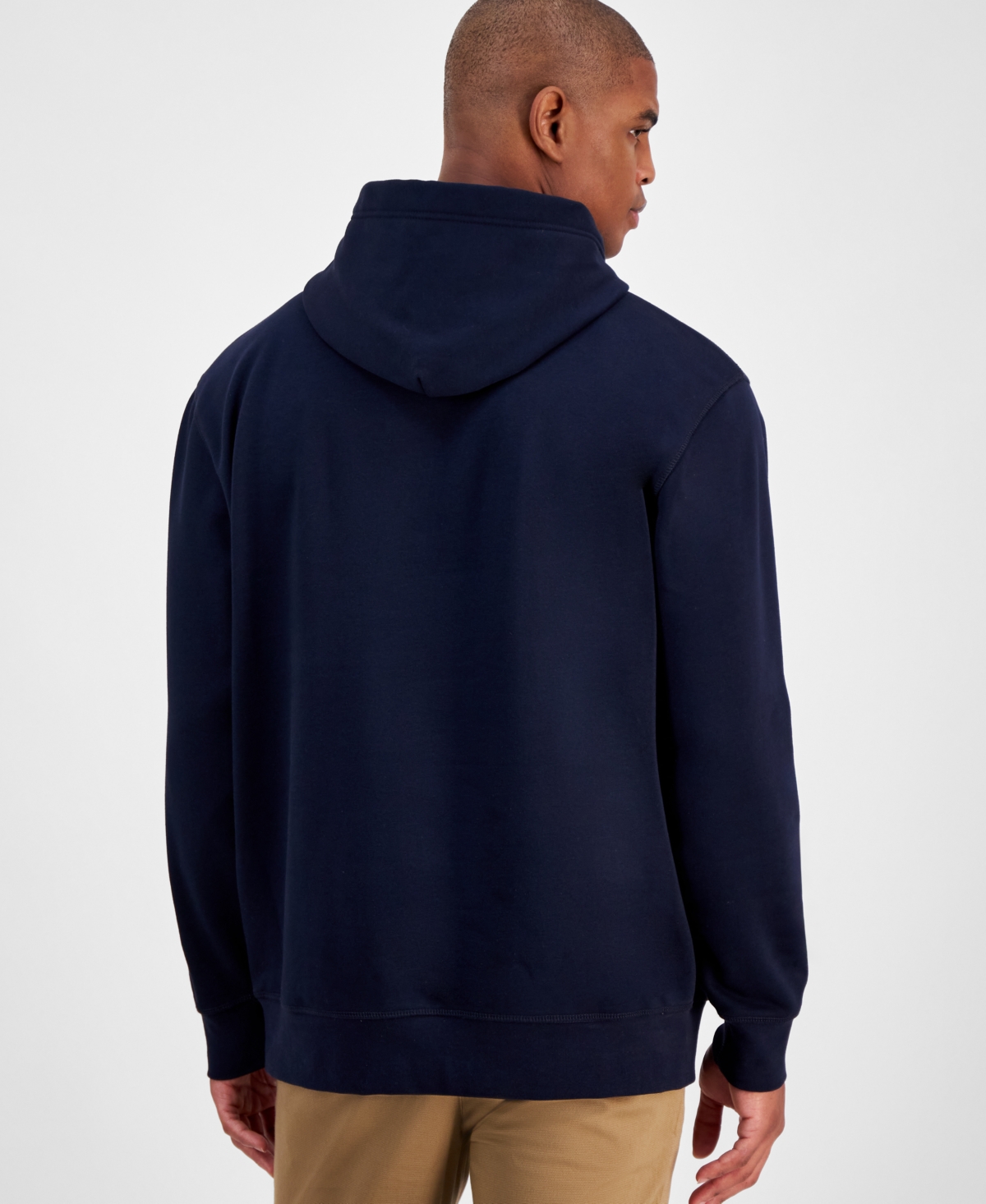 Tommy Hilfiger Men's Big & Tall Big Hilfiger Logo Hoodie