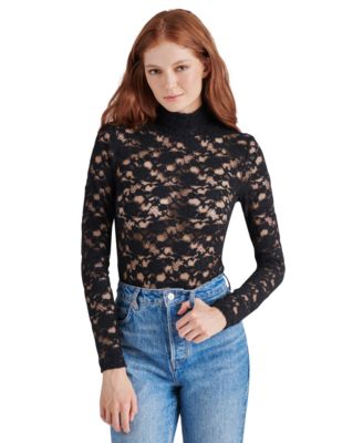 Steve Madden - Women's Cassi Lace Bodysuit
