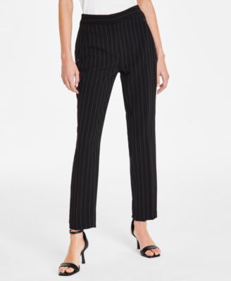 KARL LAGERFELD PARIS - Women's Slim Pinstripe Pants