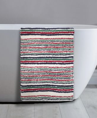 Nordic Cotton Bath Rug, 20" x 32"