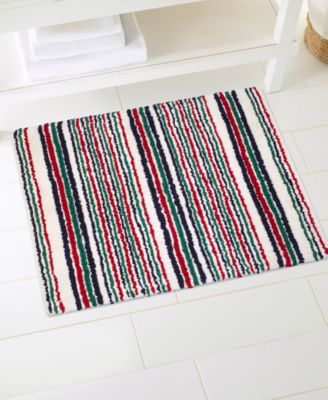 Nordic Cotton Bath Rug, 20" x 32"