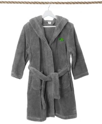 Kids Turtle Super Plush Double Brushed Hooded Bathrobes