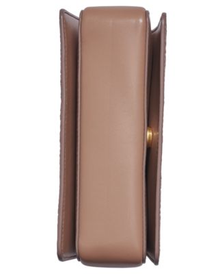 Jericho Croco Wave Flap Shoulder with Sculpted Hardware 