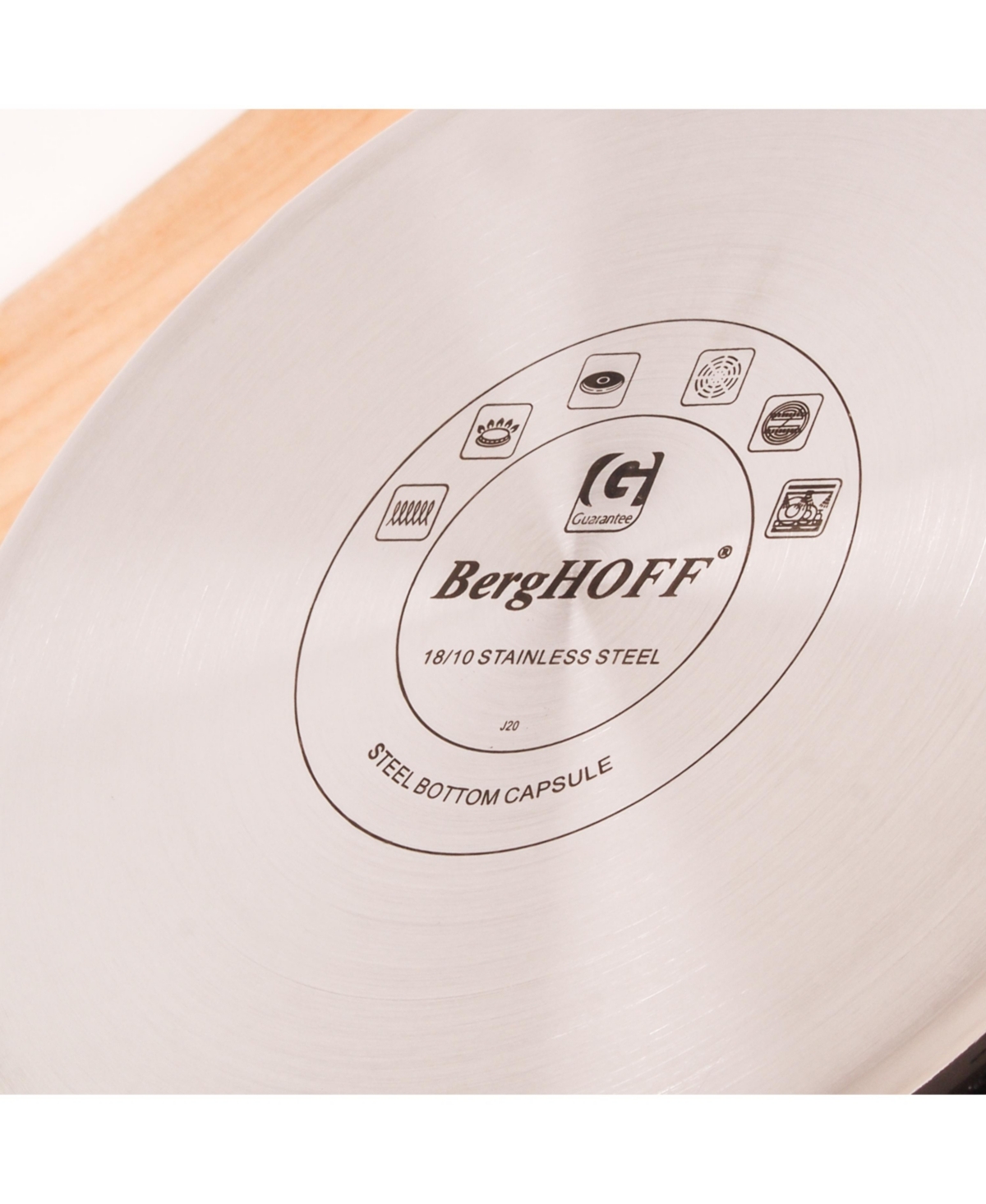 BergHOFF Ouro Gold 18/10 Stainless Steel Stockpot with Ss Lid - rose gold