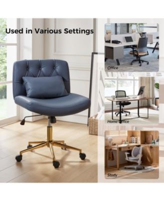 Cyril Modern Office Chair with SGS International Certified Stainless Steel Gas Spring