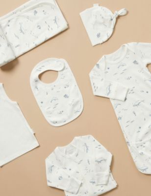 Baby Boys Newborn Hospital Pack 6 Piece