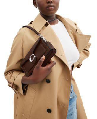 Tabby Small Polished Pebble Leather Shoulder Bag 20