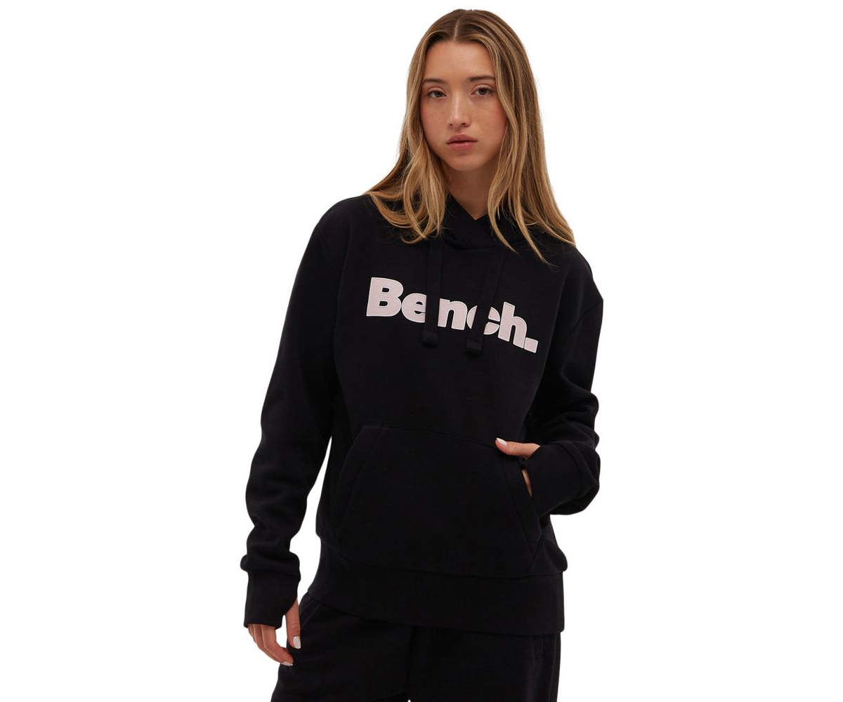 Women's Lias Outline Logo Hoodie - Chalk