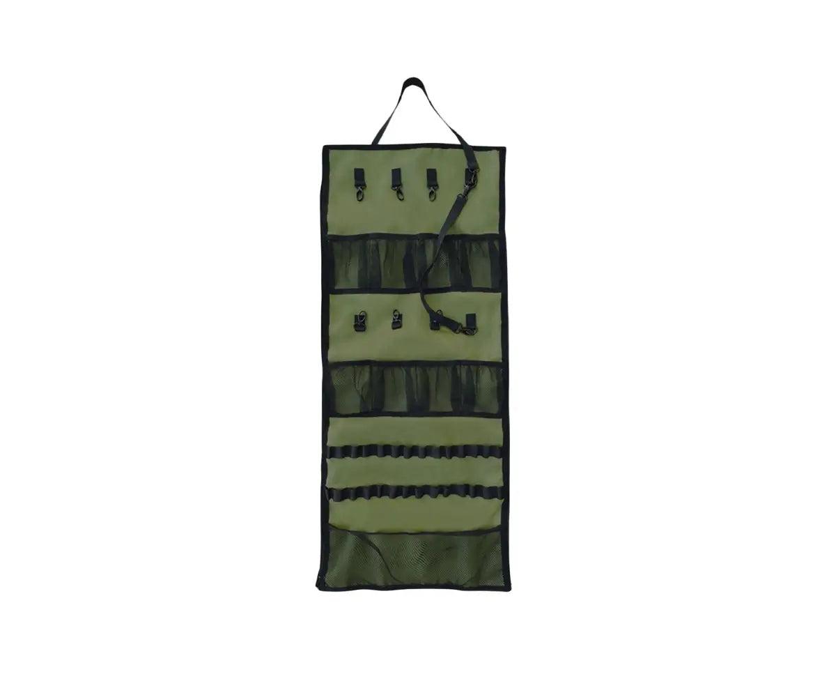 CampReady Hanging Kitchen Organizer with Multi-Storage Options - Green