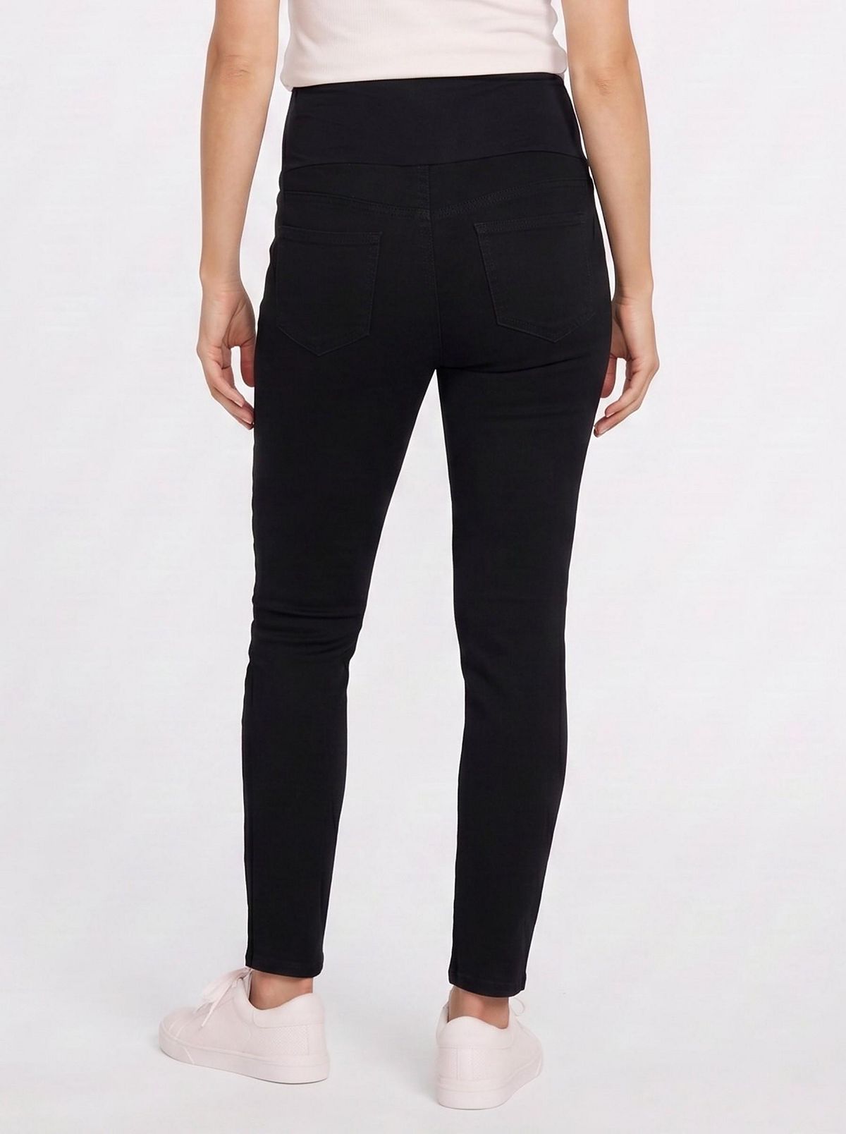 Motherhood Maternity Women's Motherhood Secret Fit Over the Belly Ankle Length Skinny Jeans view 2 — MAYCSS fashion products
