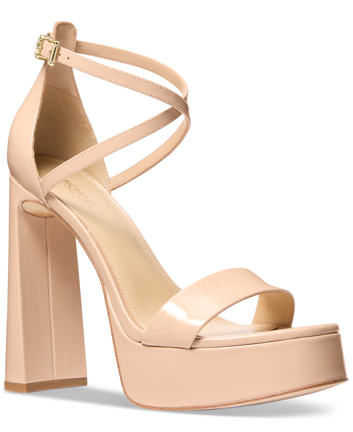 Michael Kors Michael  Women's Cami Platform Sandals In Light Blush