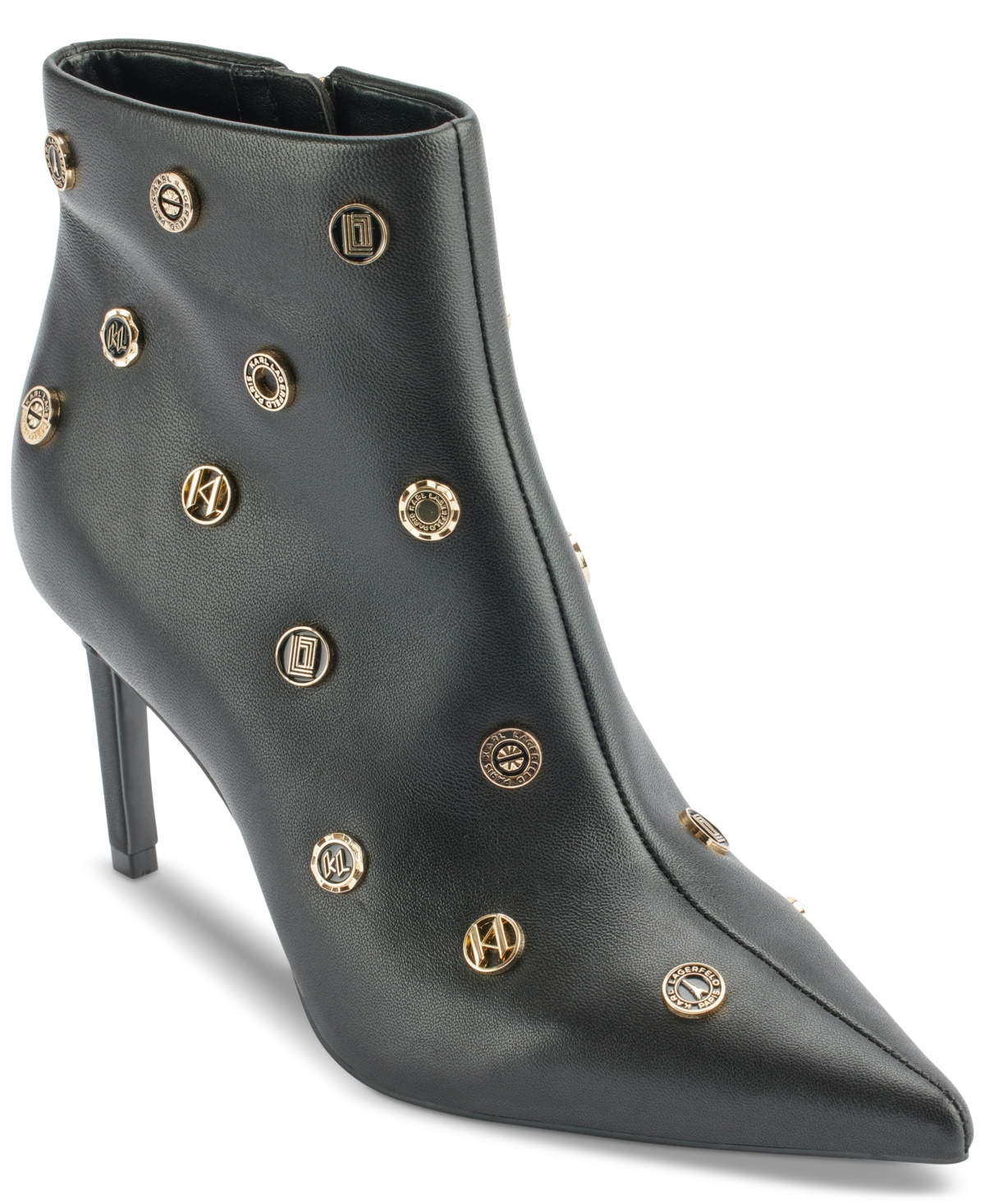 Karl Lagerfeld Paris Saina Bootie In Black