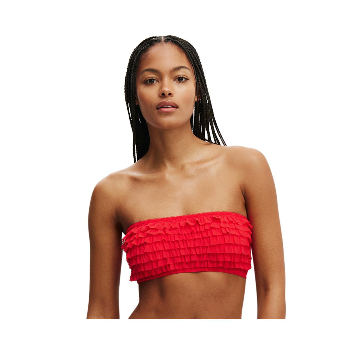 Cotton On Women's Rara Ruffle Bandeau