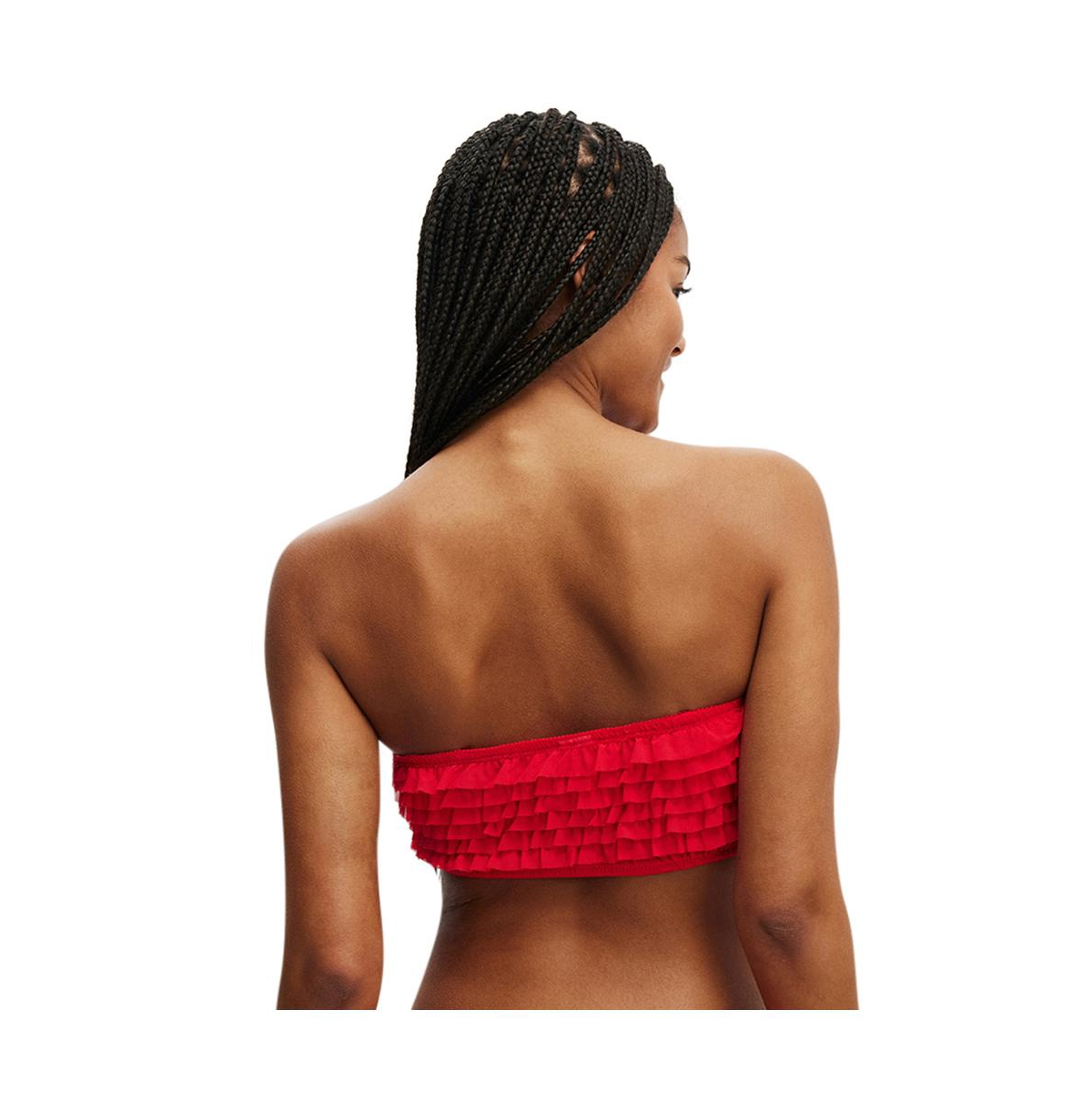 Cotton On Women's Rara Ruffle Bandeau