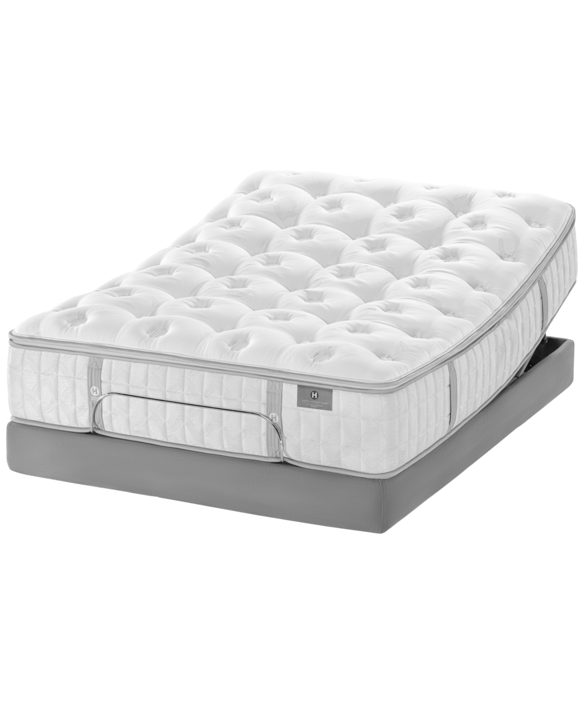 Hotel Collection by Aireloom Vitagenic Holland Maid Silver Luxury Plush ll Mattress Set - Queen, Created for Macy's