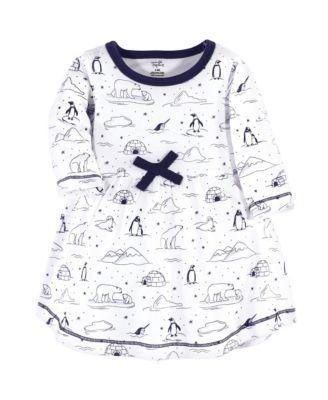 2Pk Long Sleeve Natural Dresses