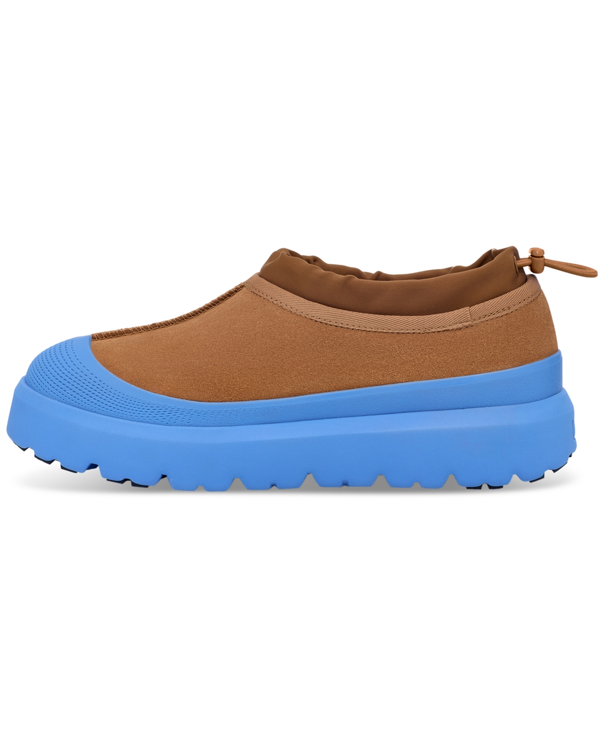 Shop Ugg Men's Tasman Weather Hybrid Slip-on Clogs In Chestnut,big Sky