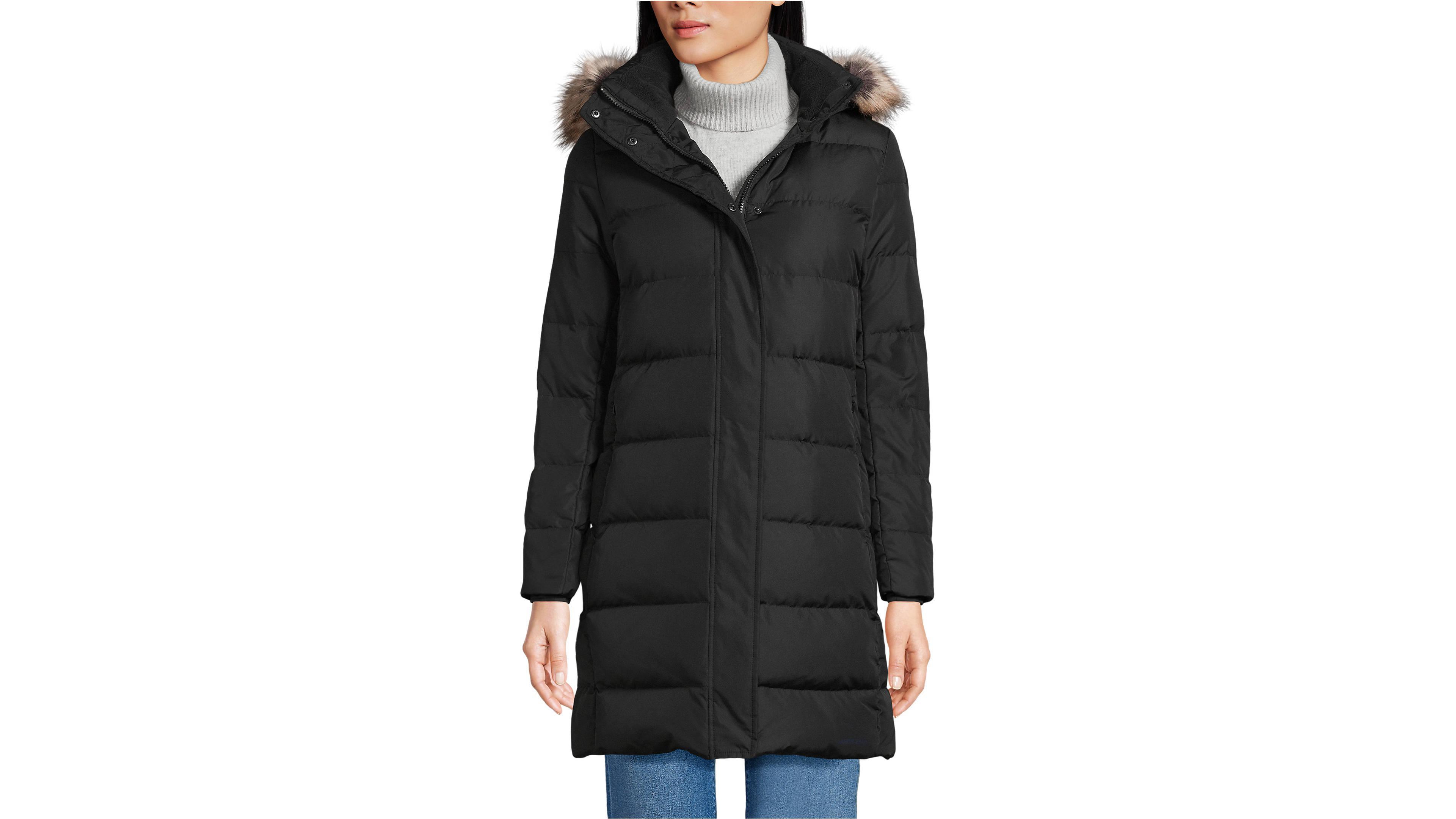 Lands' End Women's Max 600 Down Puffer Coat