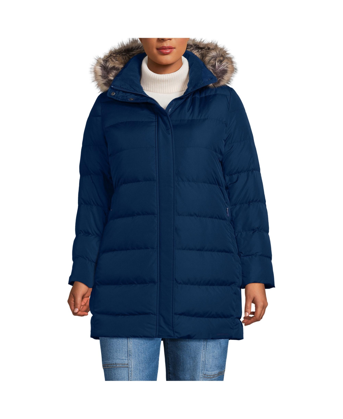 Lands end long jacket on sale