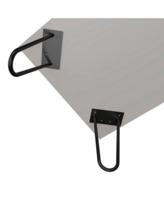 15,7" Particle Board and Melamine Bagdad Coffee Table