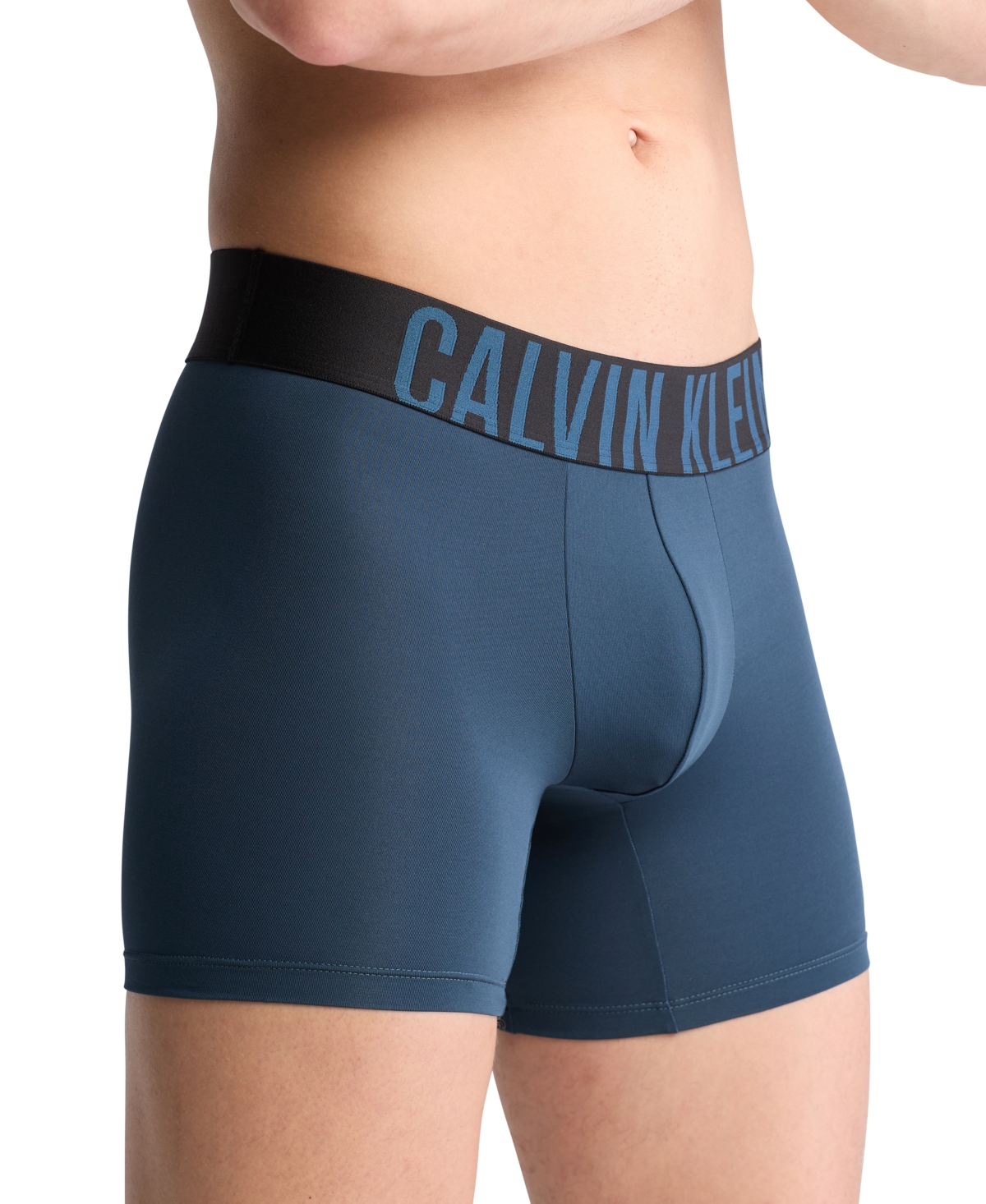 Calvin Klein Men's Intense Power Micro Boxer Briefs - 3 Pack - Navy, Pink