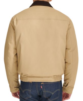 Men's Cotton Twill Bomber Jacket
