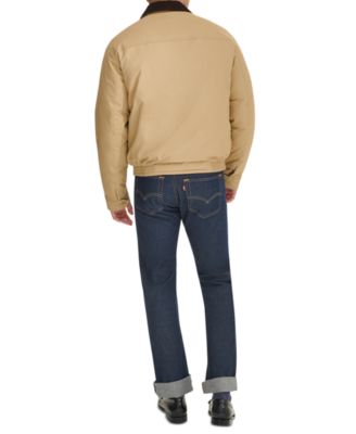 Men's Cotton Twill Bomber Jacket