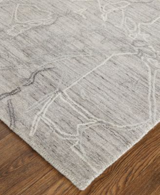 Feizy Whitton 8890f Rug Collection In Gray,tan