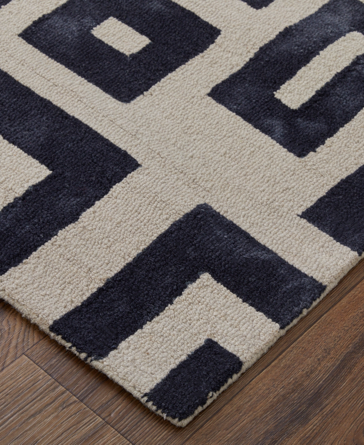Shop Feizy Lorrain 8568f 5'x8' Area Rug In Ivory
