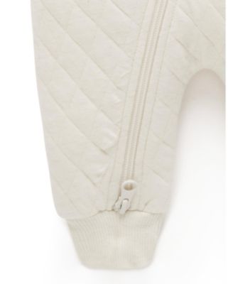 Baby Boy and Baby Girl Quilted Coverall