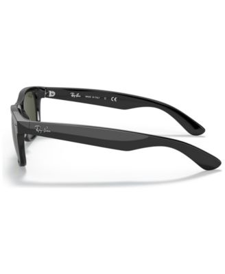 Unisex Low Bridge Fit Sunglasses, RB2132F NEW WAYFARER CLASSIC 55